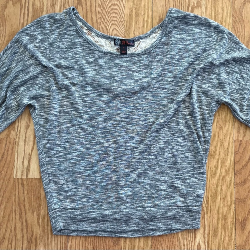 Stylish Gray Women's Top